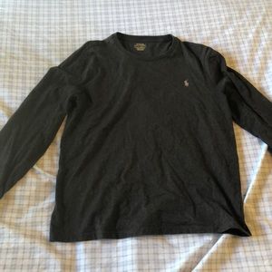 Polo Ralph Lauren Long Sleeve Brown T Shirt
